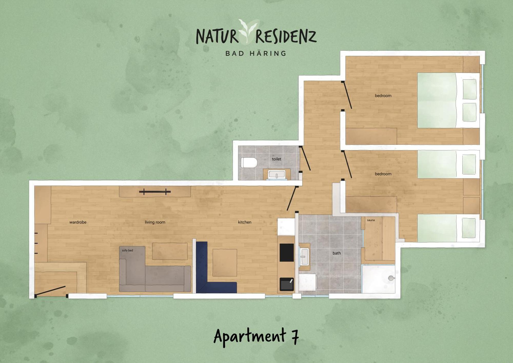 Residenz Apartment Bad Haering